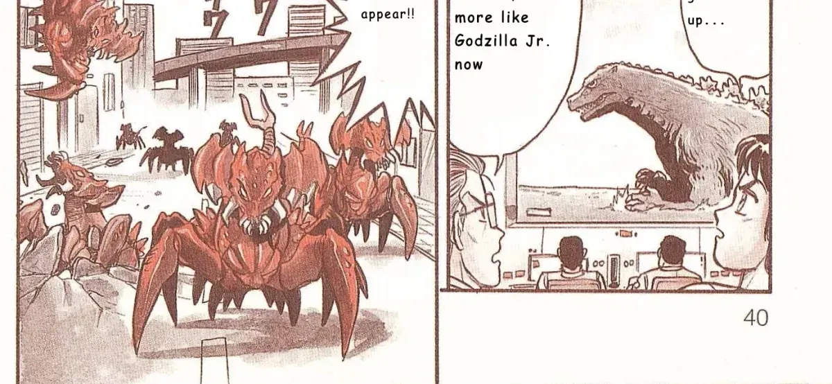 Godzilla vs. Destroyah Red Chapter 1 page 14 - 
