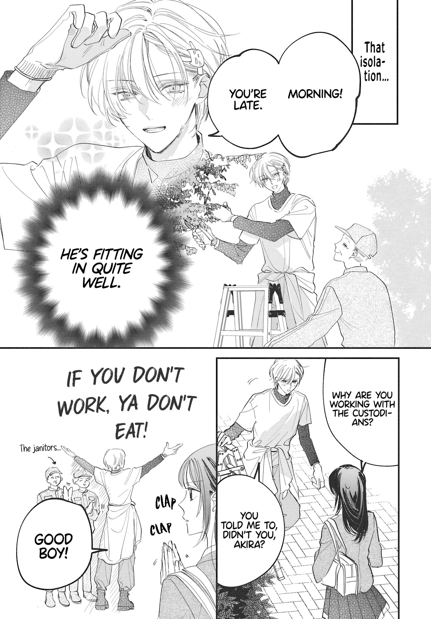 Gokudou Reijou, Neko wo Hirou. Chapter 3 page 3 - 