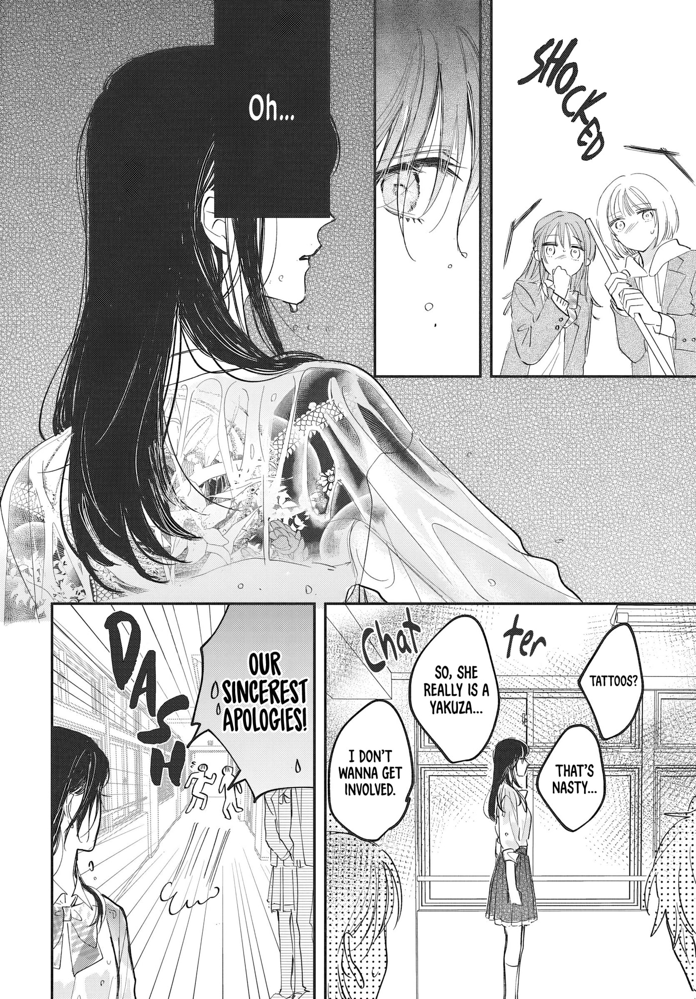 Gokudou Reijou, Neko wo Hirou. Chapter 3 page 24 - 