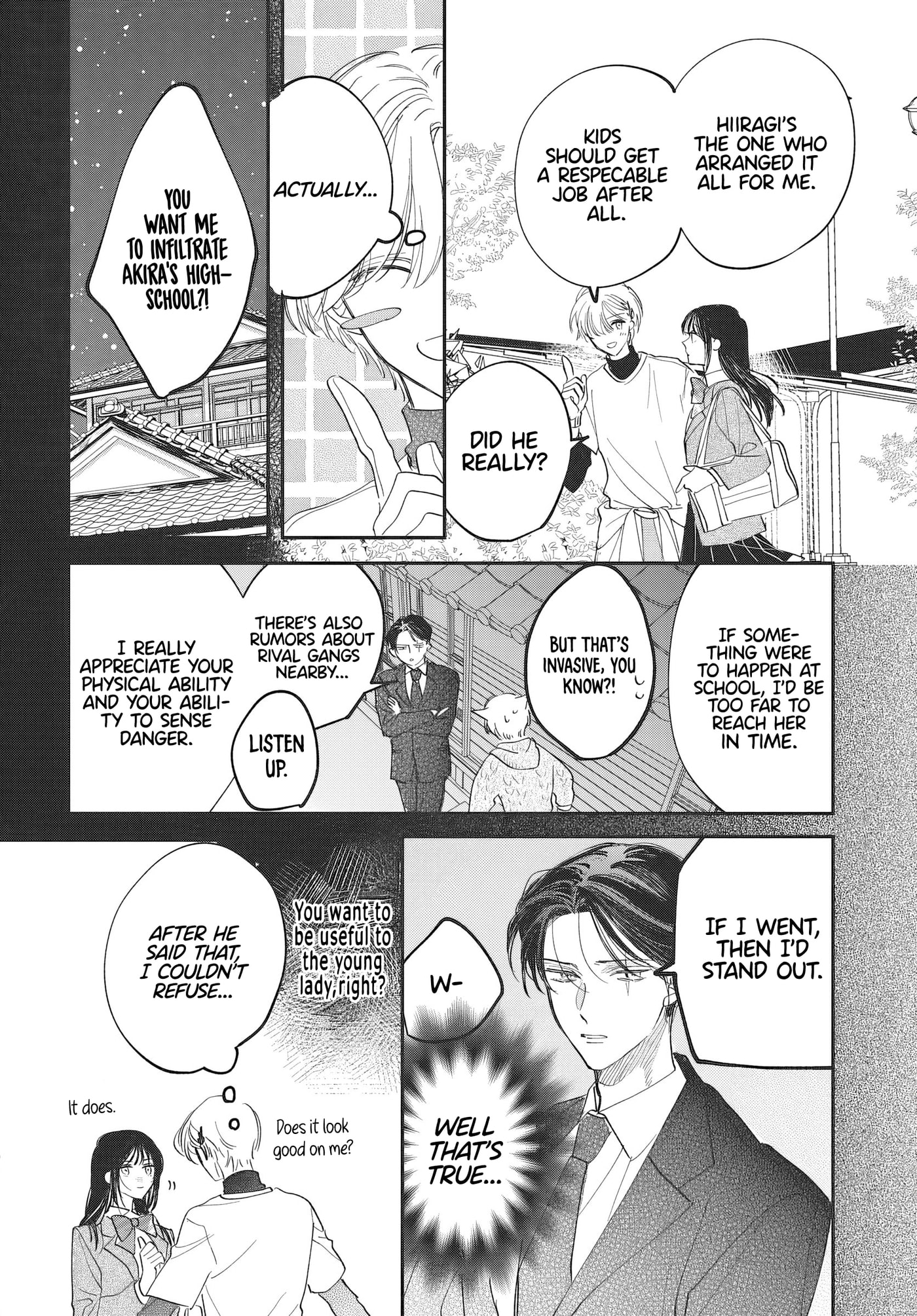 Gokudou Reijou, Neko wo Hirou. Chapter 3 page 4 - 
