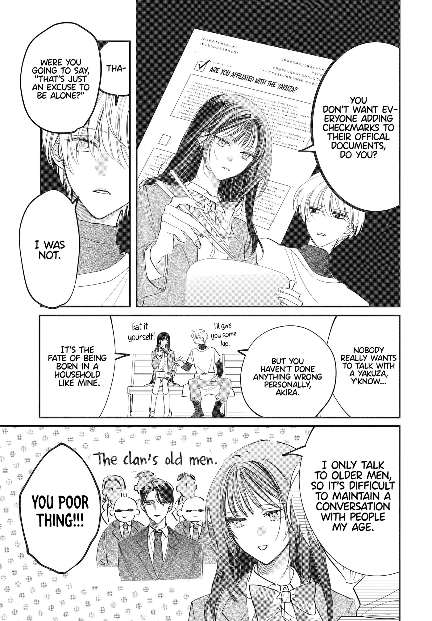 Gokudou Reijou, Neko wo Hirou. Chapter 3 page 9 - 