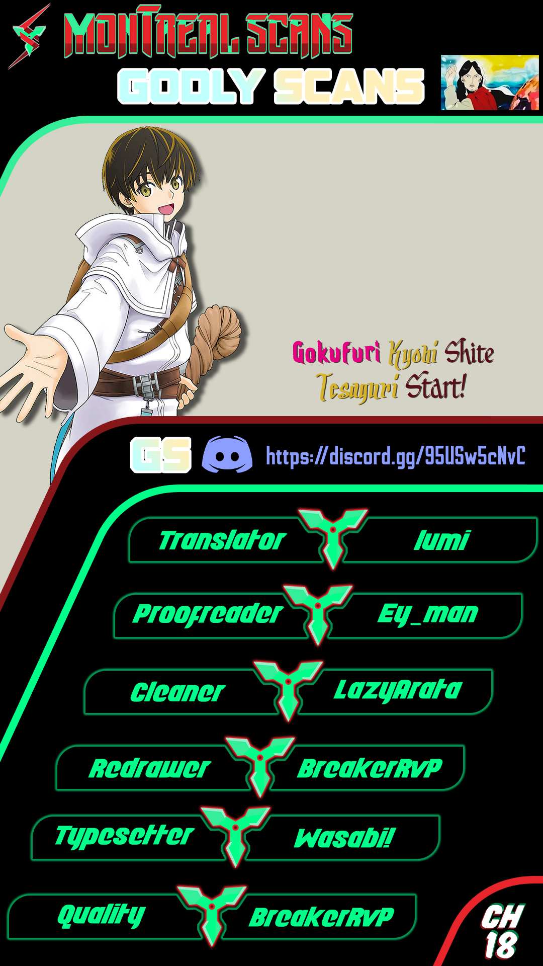 Gokufuri Kyohi Shite Tesaguri Start! Tokka Shinai Healer, Nakama to Wakarete Tabi ni Deru Chapter 18 page 1 - 