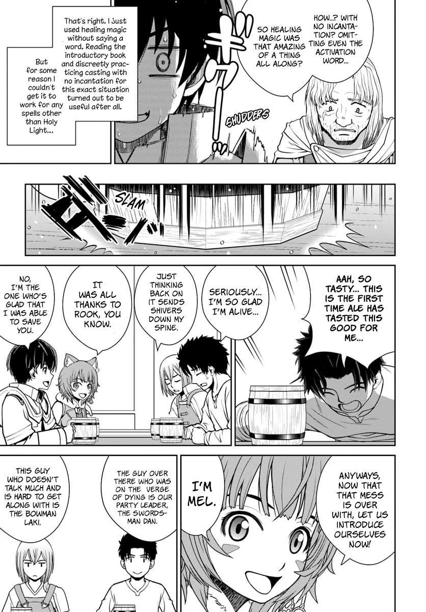 Gokufuri Kyohi Shite Tesaguri Start! Tokka Shinai Healer, Nakama to Wakarete Tabi ni Deru Chapter 4 page 10 - 
