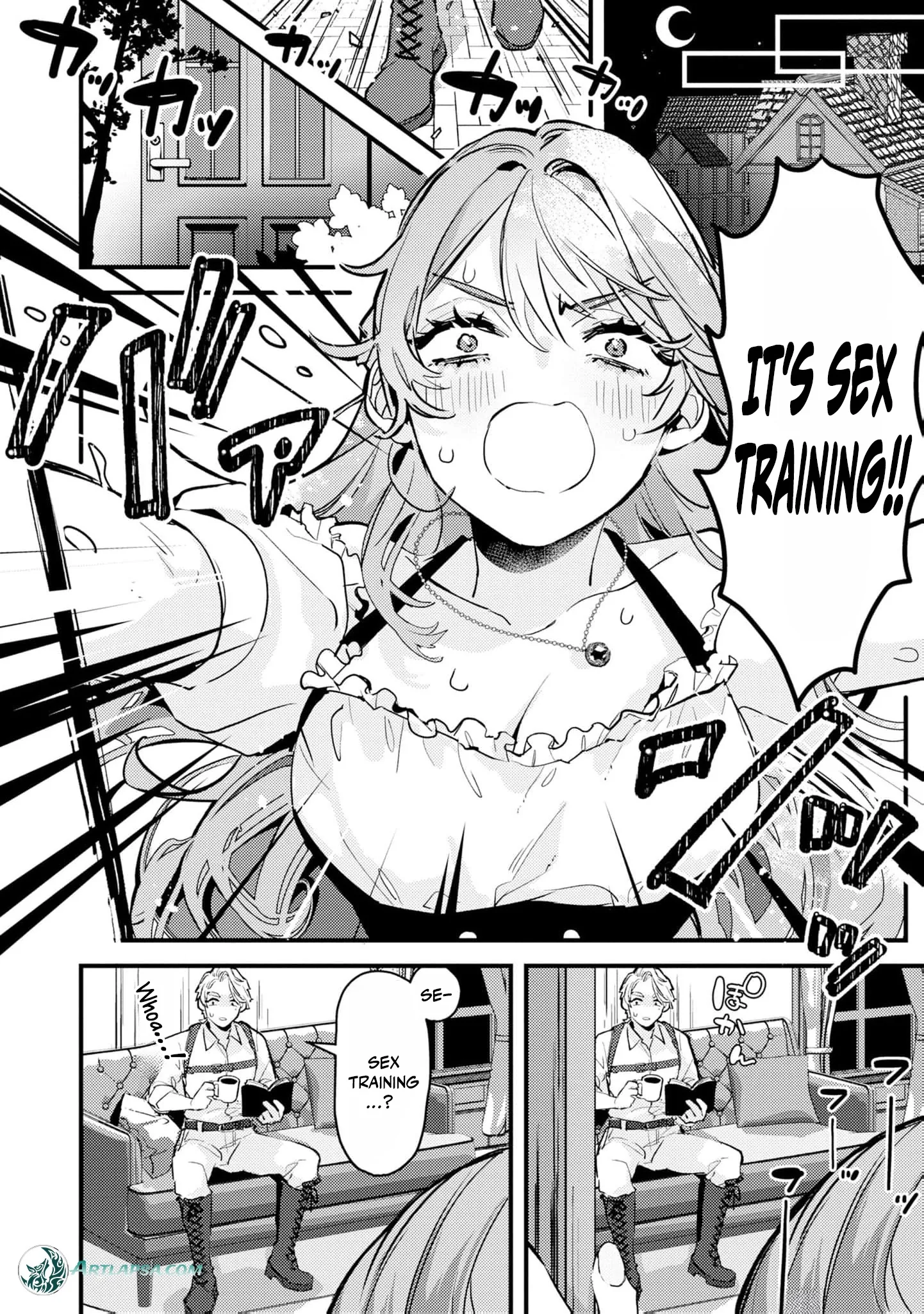 Gokujou Kishi Danchou no Dekiai Choukyou - Sono Kyodai Sugiru Ai, Subete Ukeirete Misemasu! Chapter 1 page 21 - 