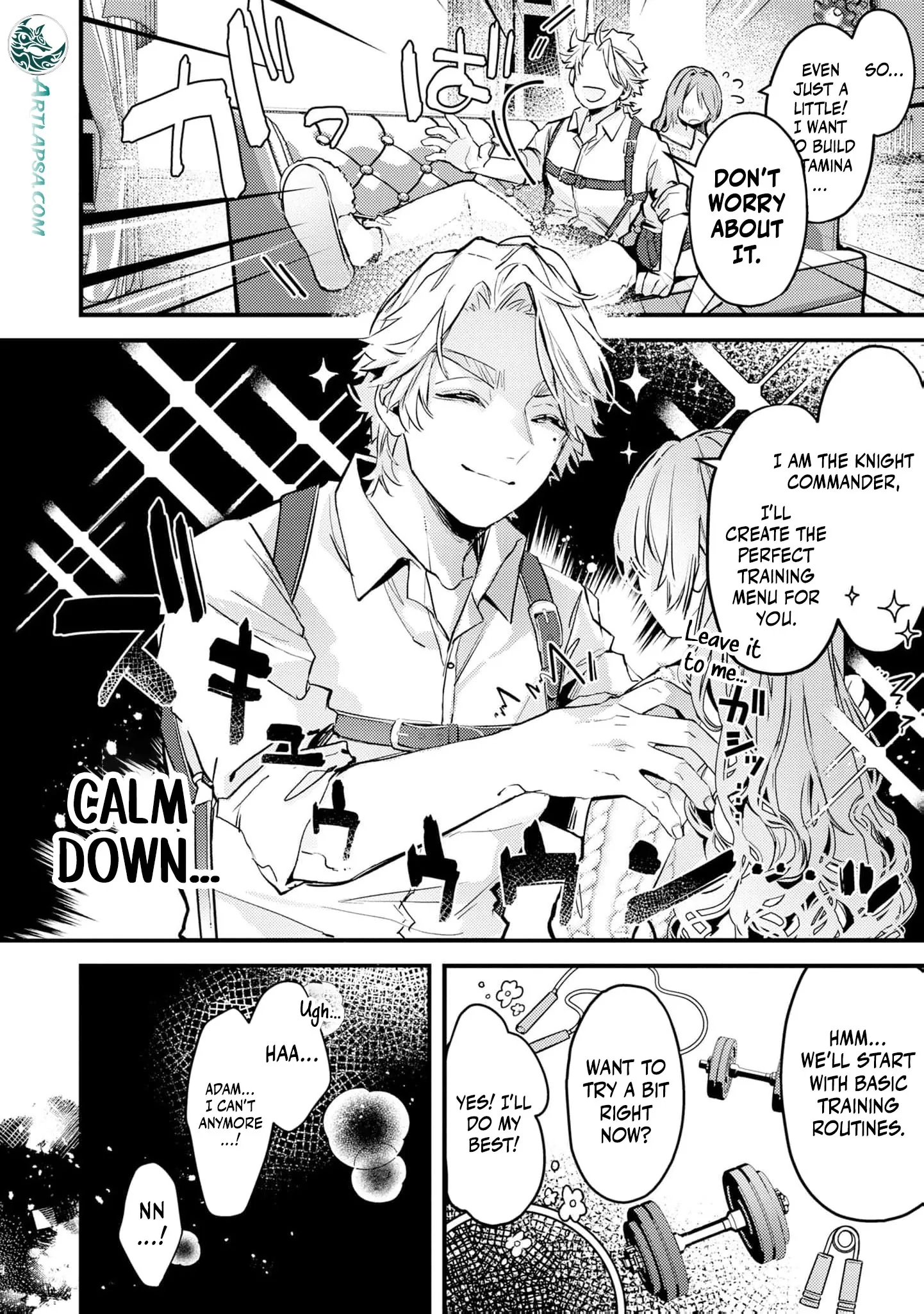 Gokujou Kishi Danchou no Dekiai Choukyou - Sono Kyodai Sugiru Ai, Subete Ukeirete Misemasu! Chapter 3 page 11 - 