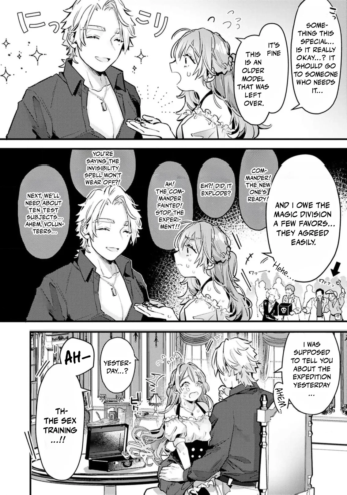 Gokujou Kishi Danchou no Dekiai Choukyou - Sono Kyodai Sugiru Ai, Subete Ukeirete Misemasu! Chapter 6 page 23 - 