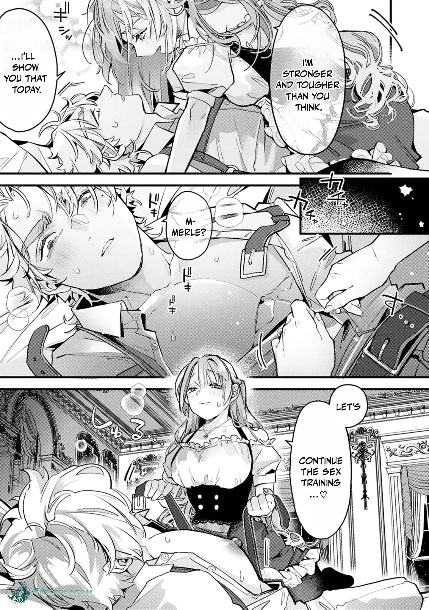 Gokujou Kishi Danchou no Dekiai Choukyou - Sono Kyodai Sugiru Ai, Subete Ukeirete Misemasu! Chapter 6 page 10 - 
