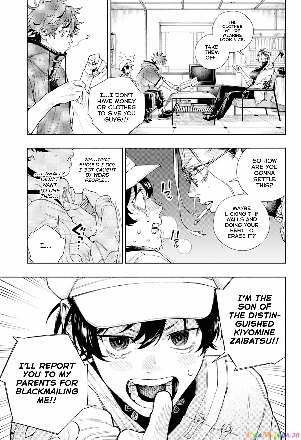 Gokurakugai  Manga Chapter 1 page 21 - 