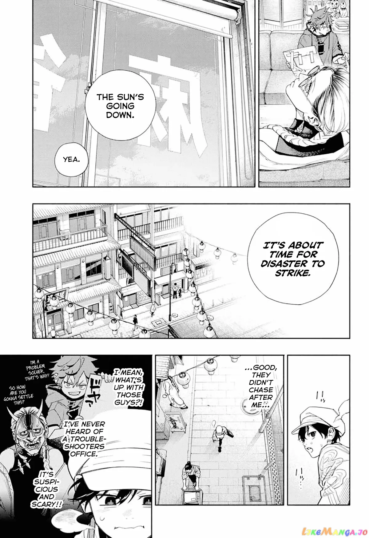 Gokurakugai  Manga Chapter 1 page 33 - 