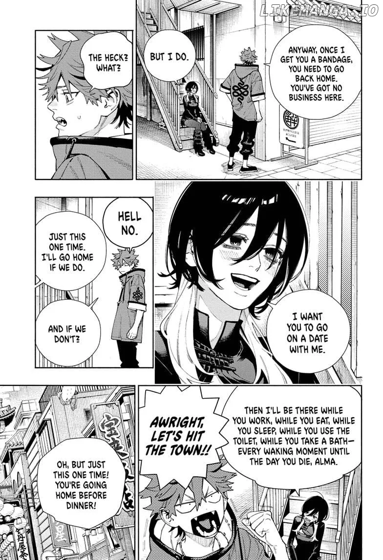 Gokurakugai  Manga Chapter 18 page 13 - 