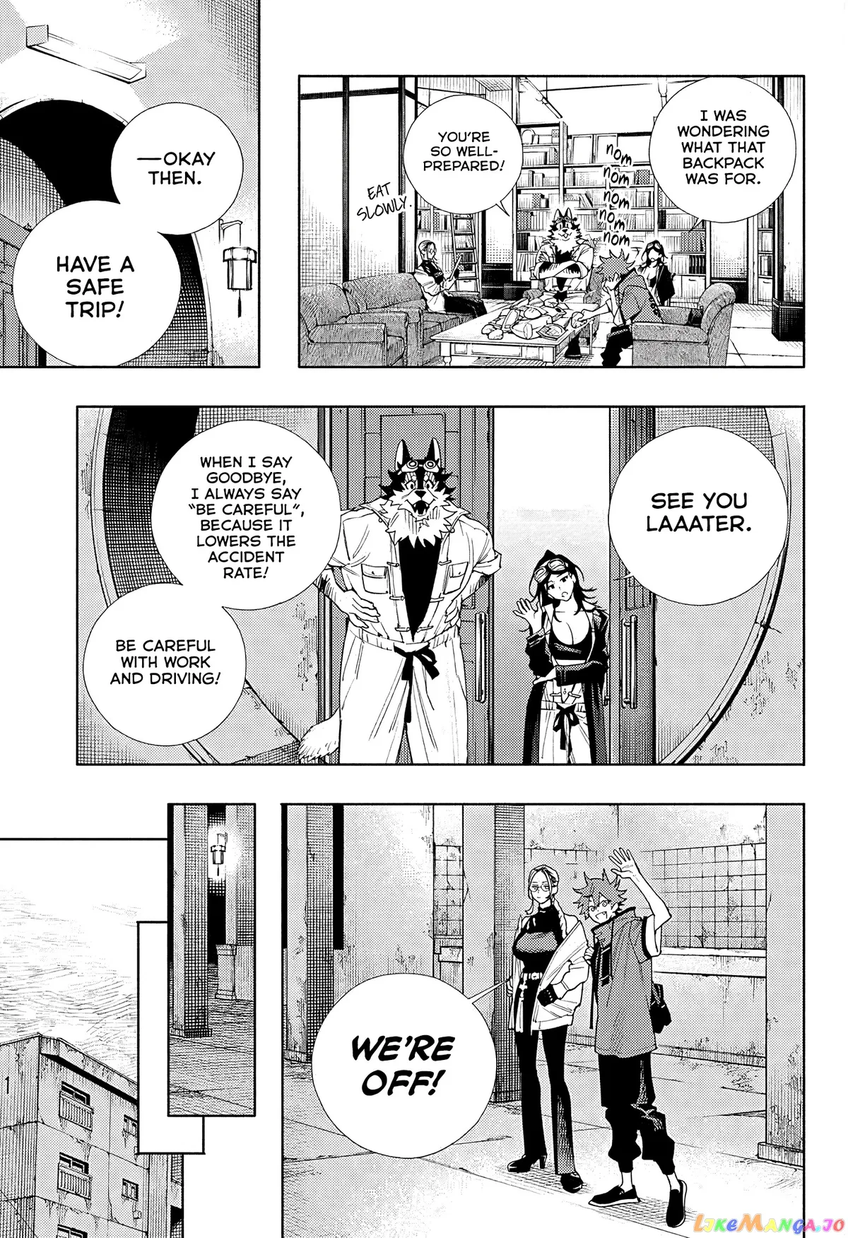 Gokurakugai  Manga Chapter 2 page 13 - 