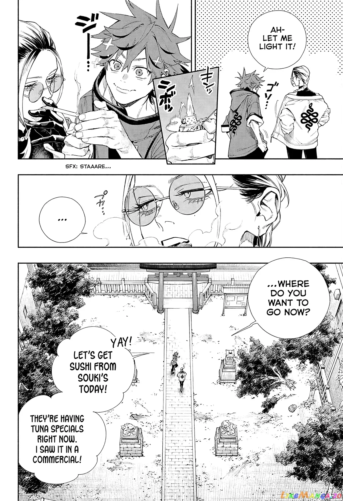 Gokurakugai  Manga Chapter 3 page 36 - 