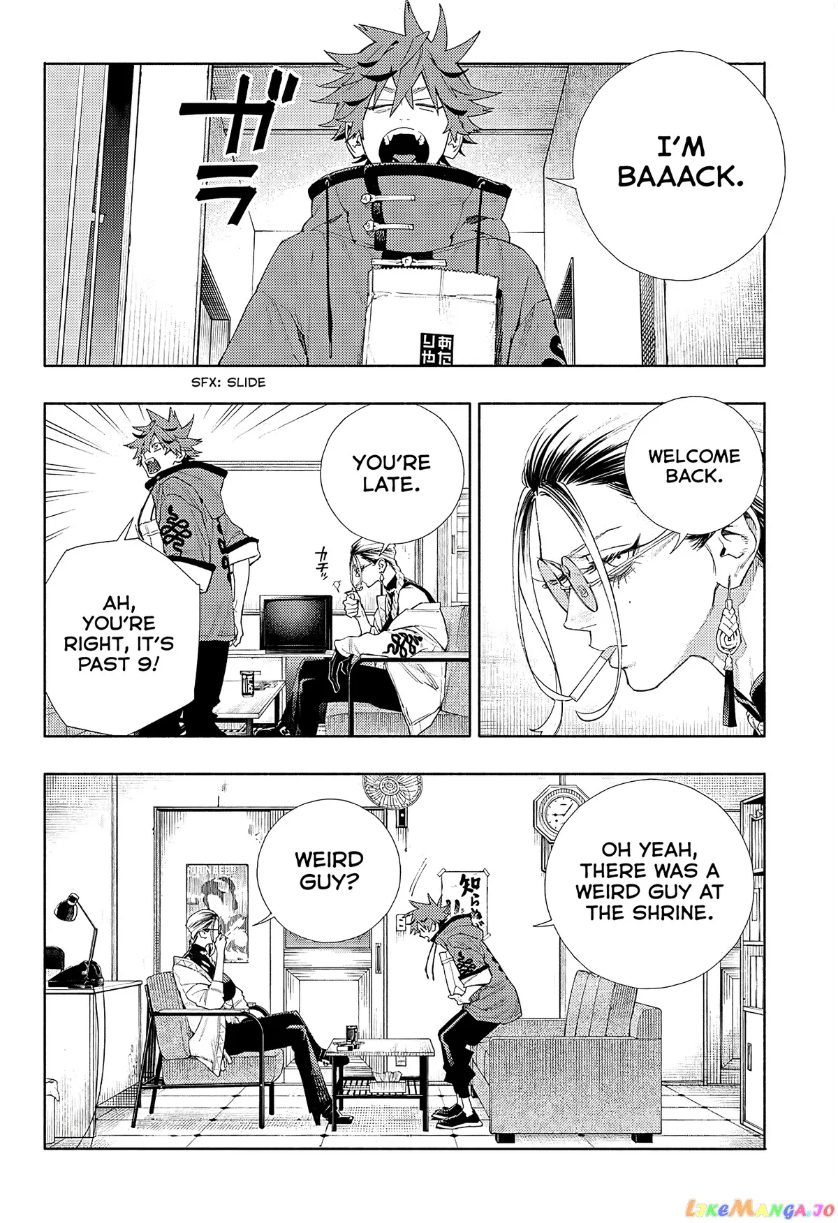 Gokurakugai  Manga Chapter 4 page 12 - 