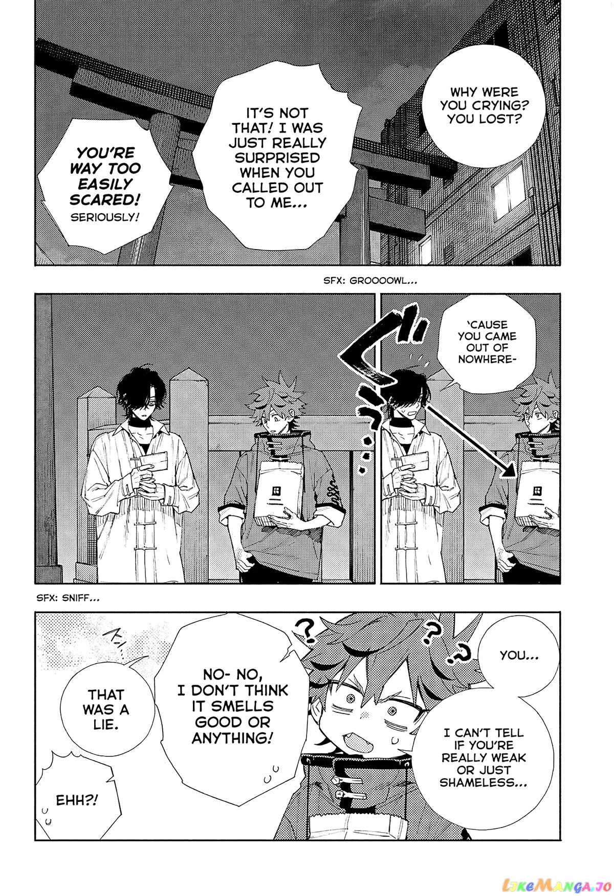 Gokurakugai  Manga Chapter 4 page 8 - 