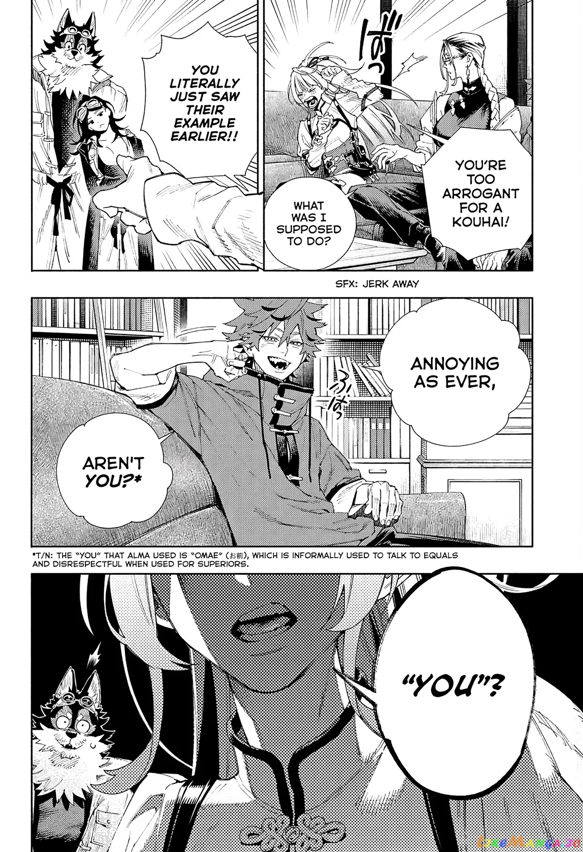 Gokurakugai  Manga Chapter 5 page 10 - 