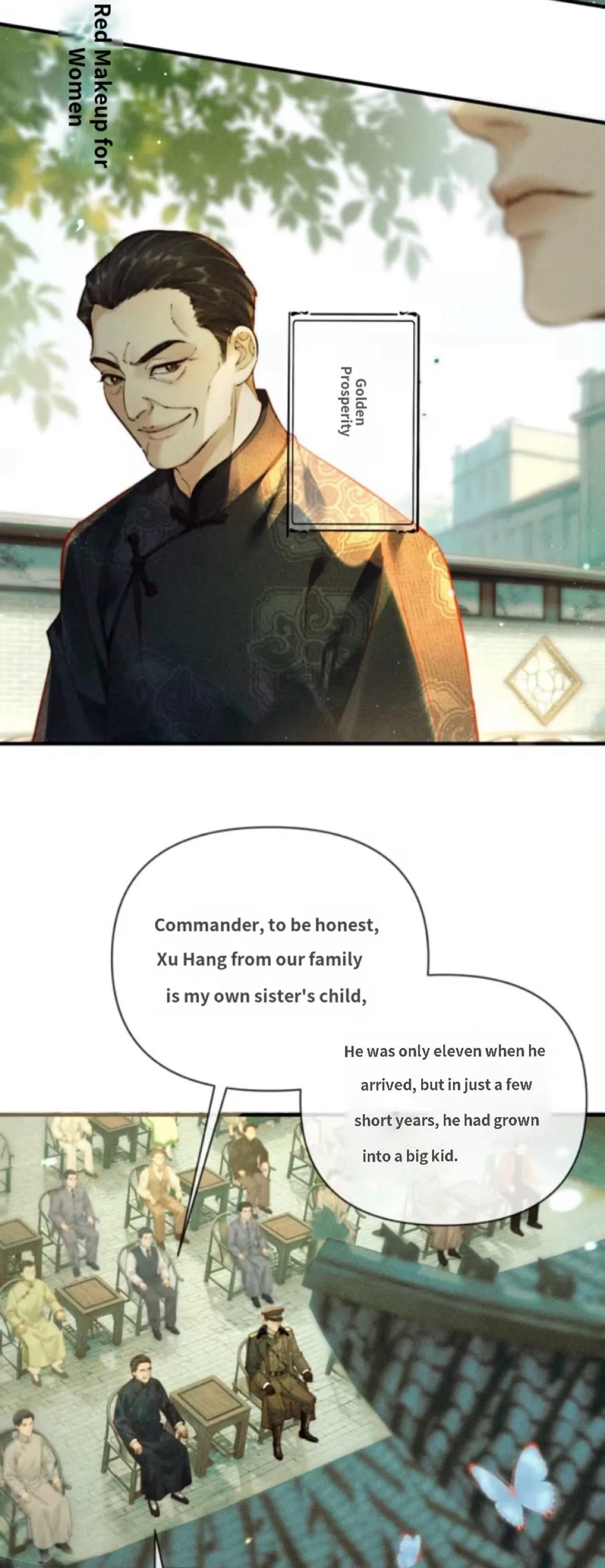 Golden Hairpin Locked in Copper Sparrow Chapter 0 page 2 - 