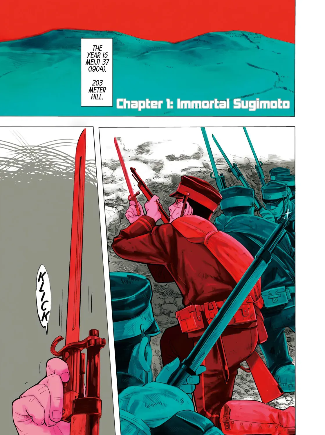 Golden Kamuy (Colored) Chapter 0 page 1 - 