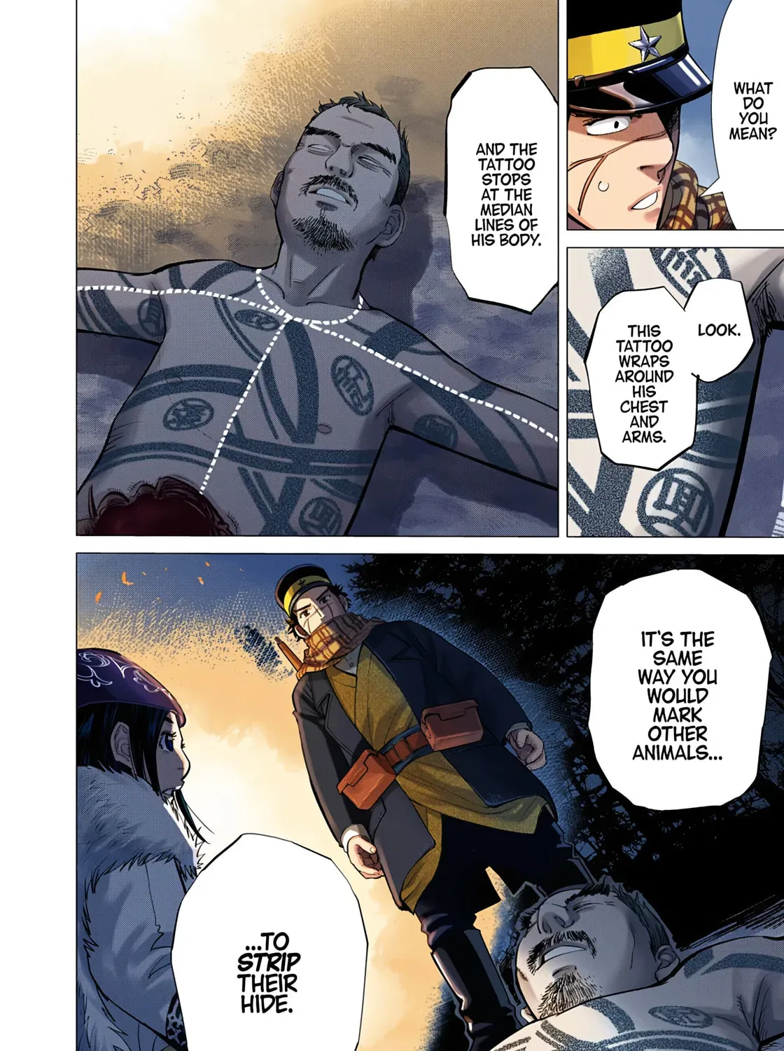Golden Kamuy (Colored) Chapter 0 page 103 - 