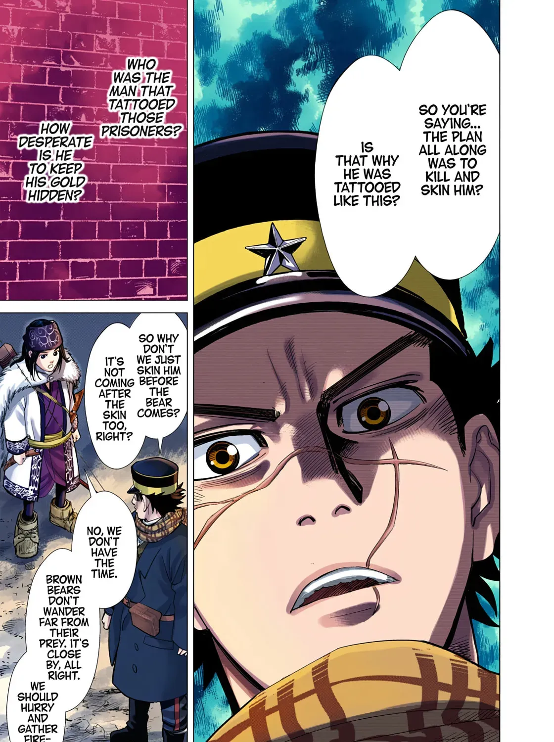 Golden Kamuy (Colored) Chapter 0 page 105 - 