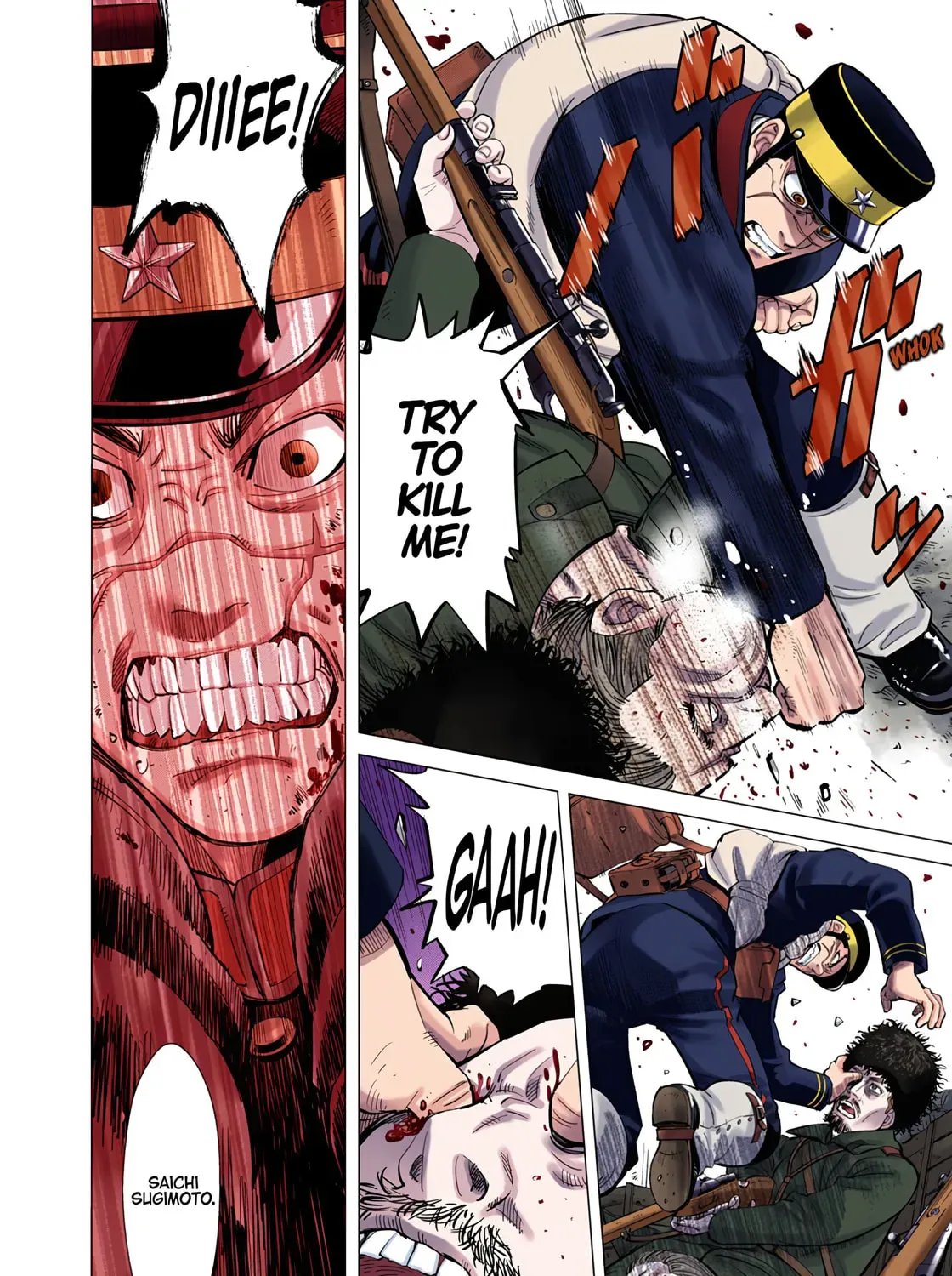 Golden Kamuy (Colored) Chapter 0 page 15 - 