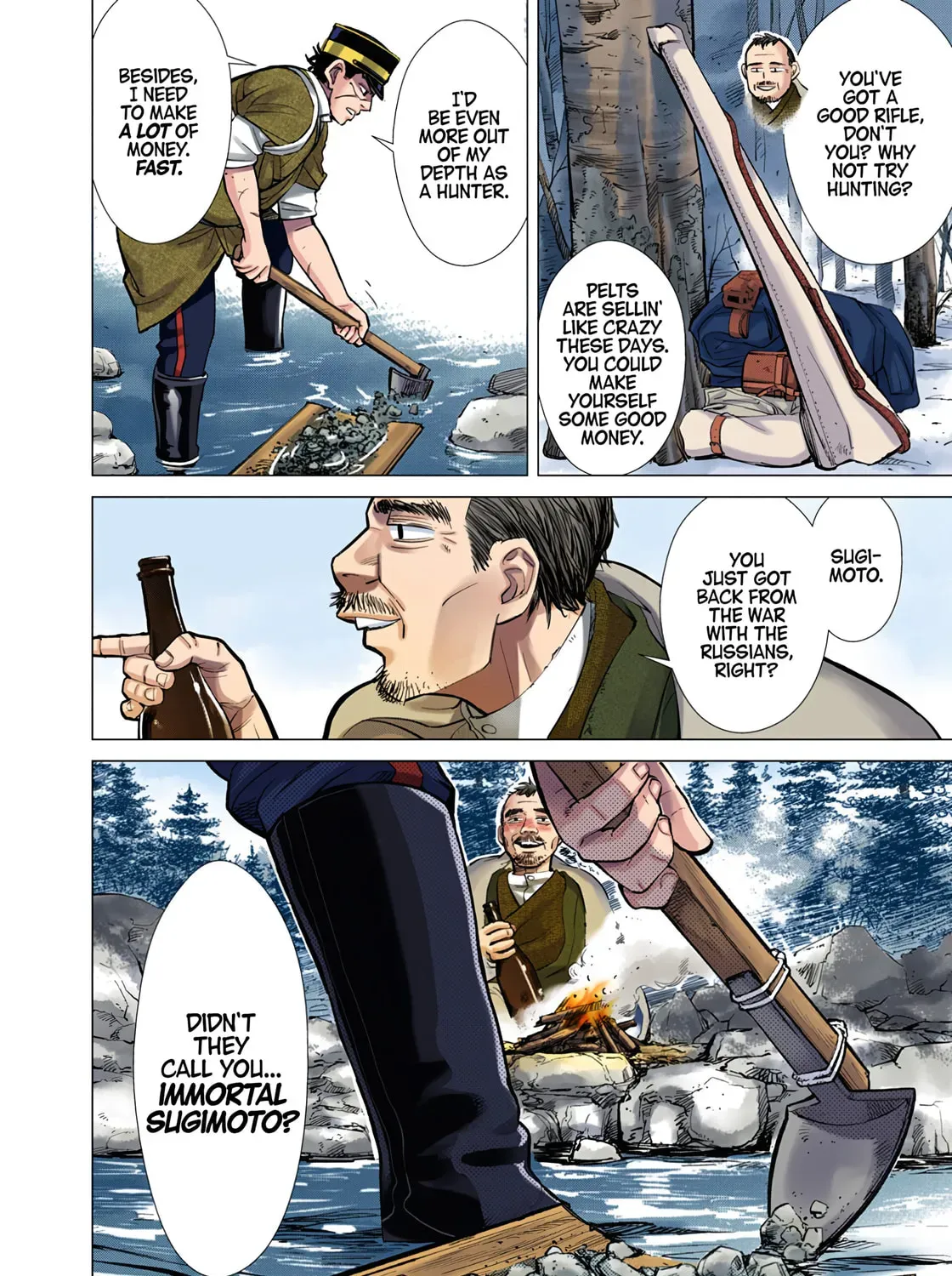 Golden Kamuy (Colored) Chapter 0 page 21 - 