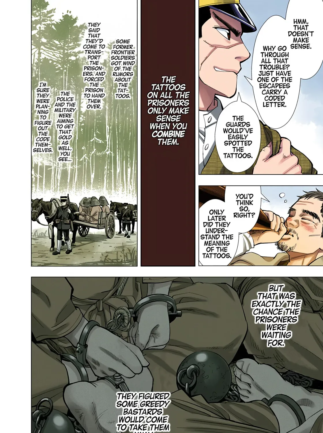 Golden Kamuy (Colored) Chapter 0 page 37 - 