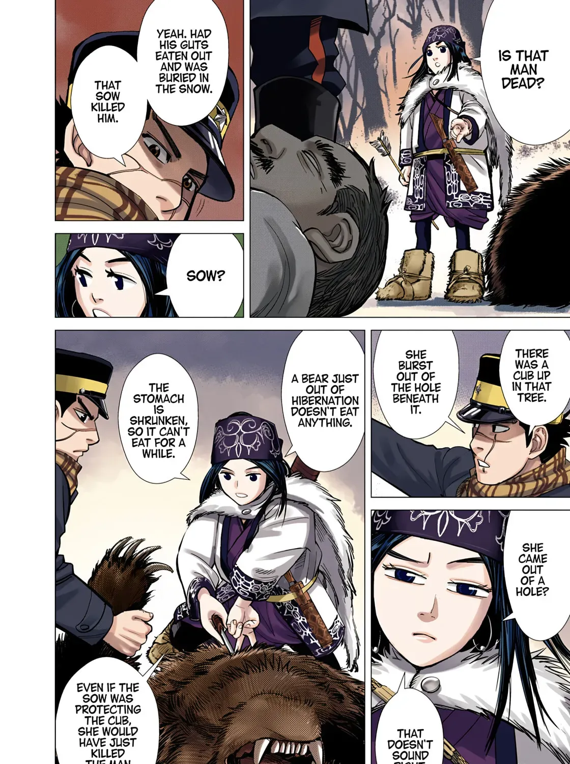 Golden Kamuy (Colored) Chapter 0 page 83 - 
