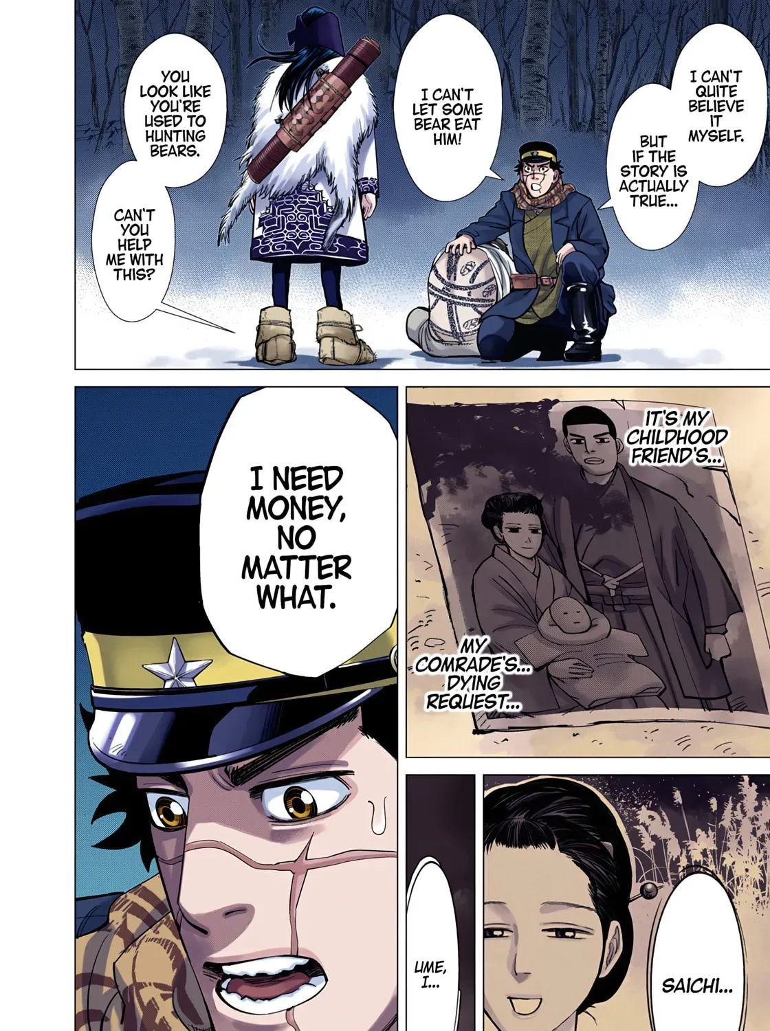 Golden Kamuy (Colored) Chapter 0 page 95 - 
