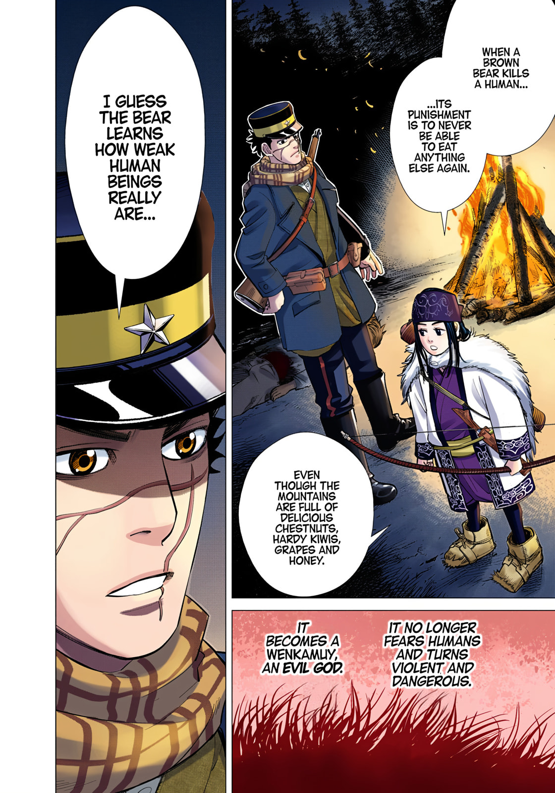 Golden Kamuy (Colored) Chapter 1 page 2 - 
