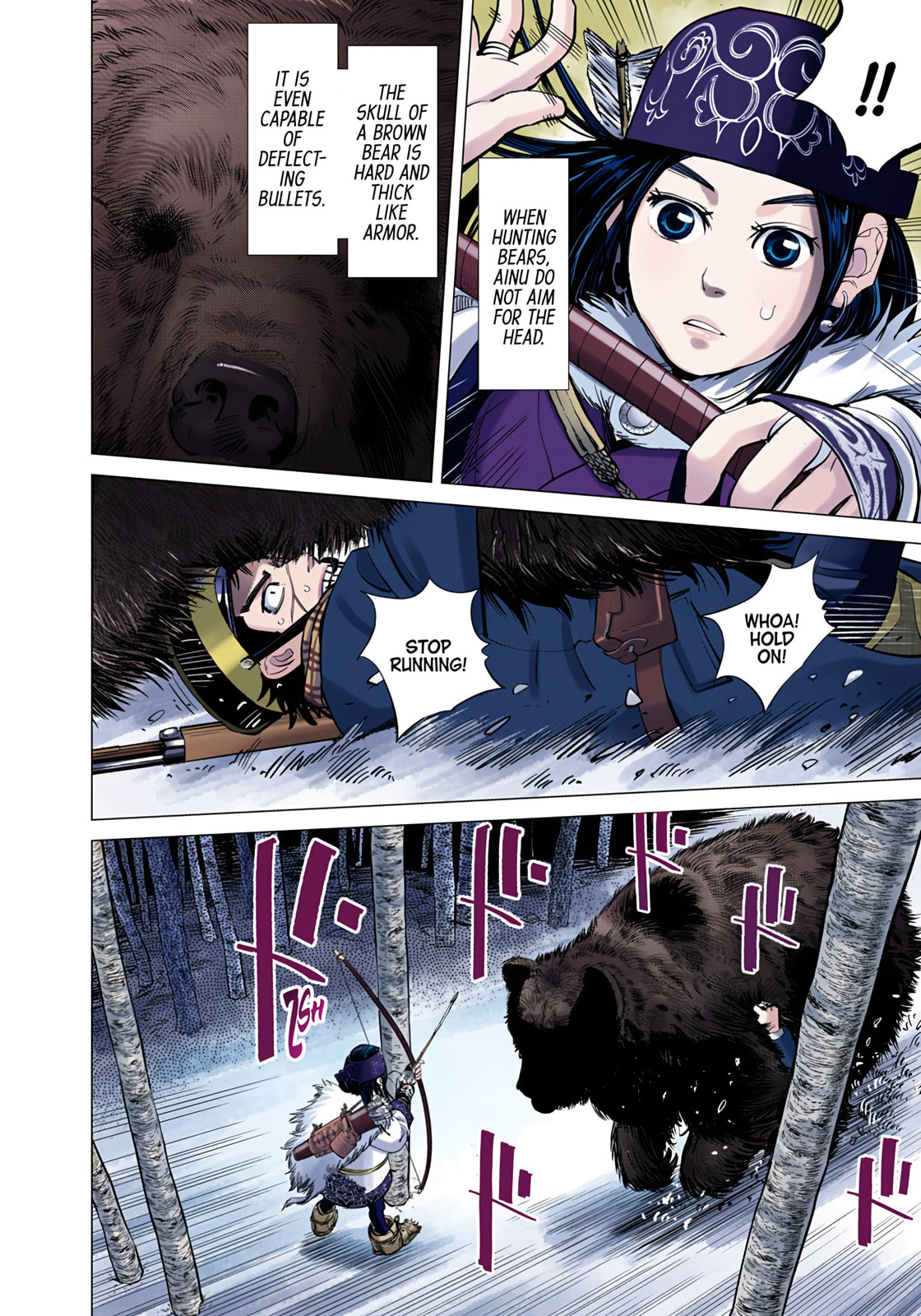 Golden Kamuy (Colored) Chapter 1 page 12 - 