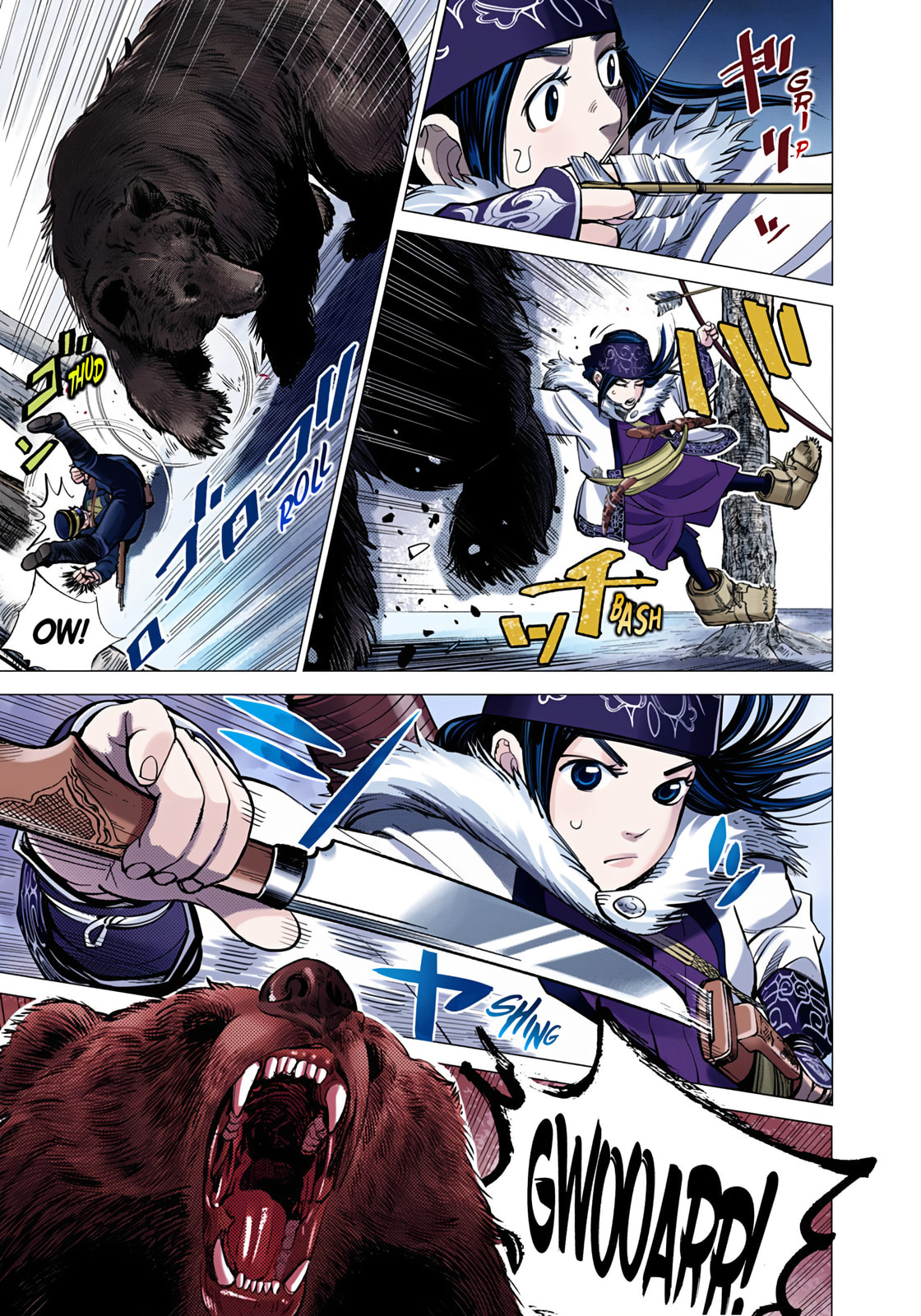Golden Kamuy (Colored) Chapter 1 page 13 - 