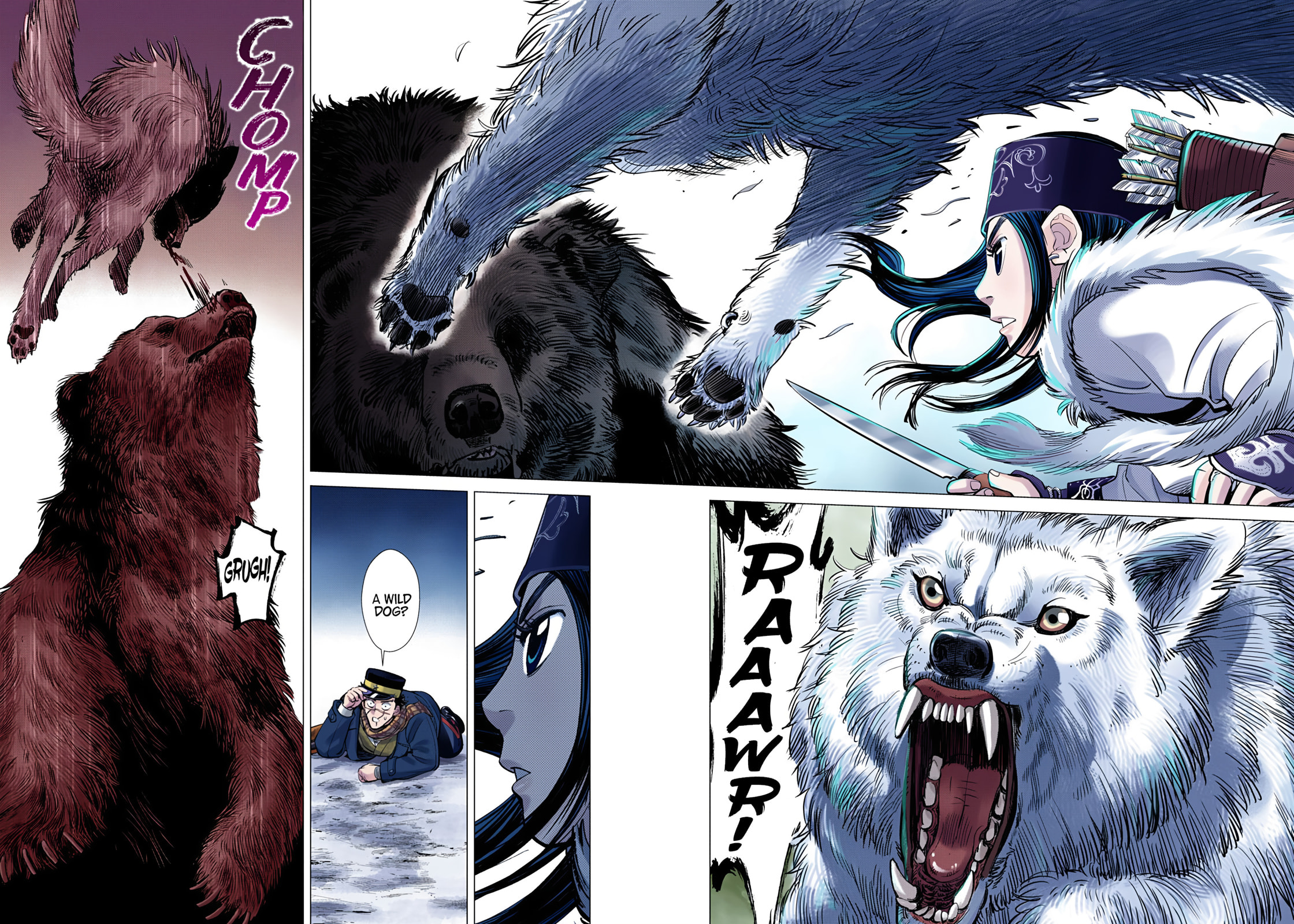 Golden Kamuy (Colored) Chapter 1 page 14 - 