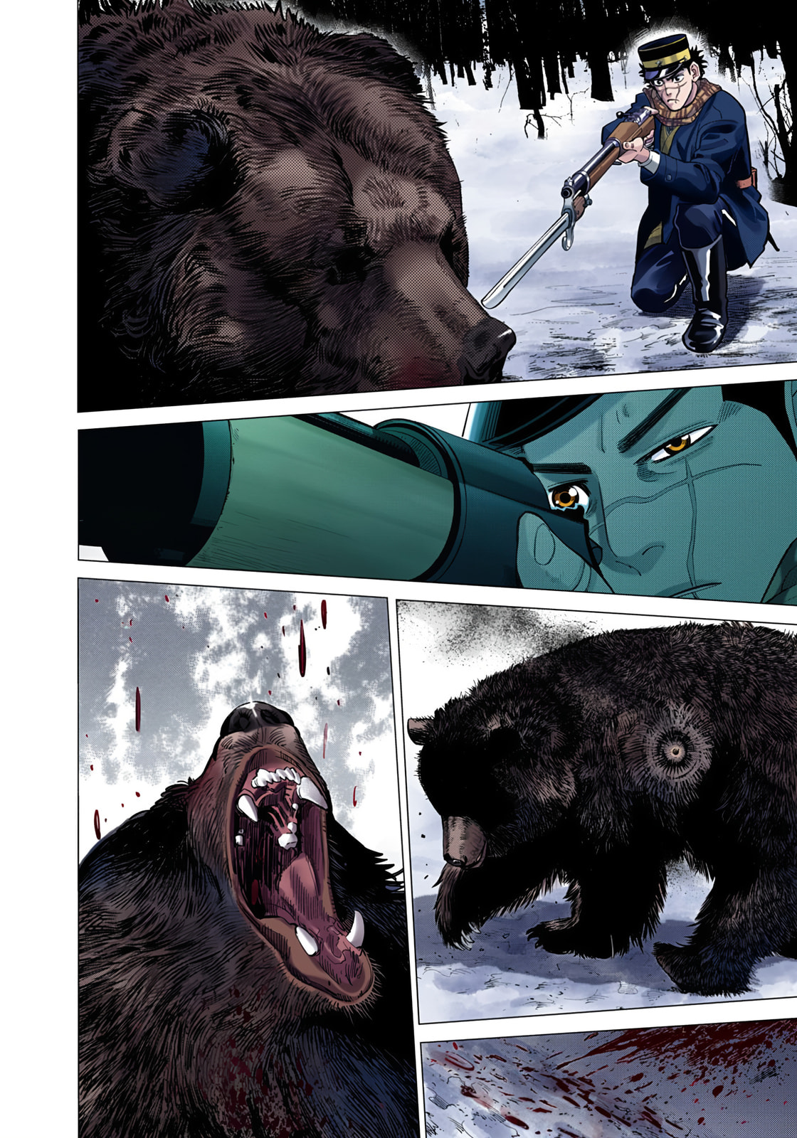 Golden Kamuy (Colored) Chapter 1 page 17 - 