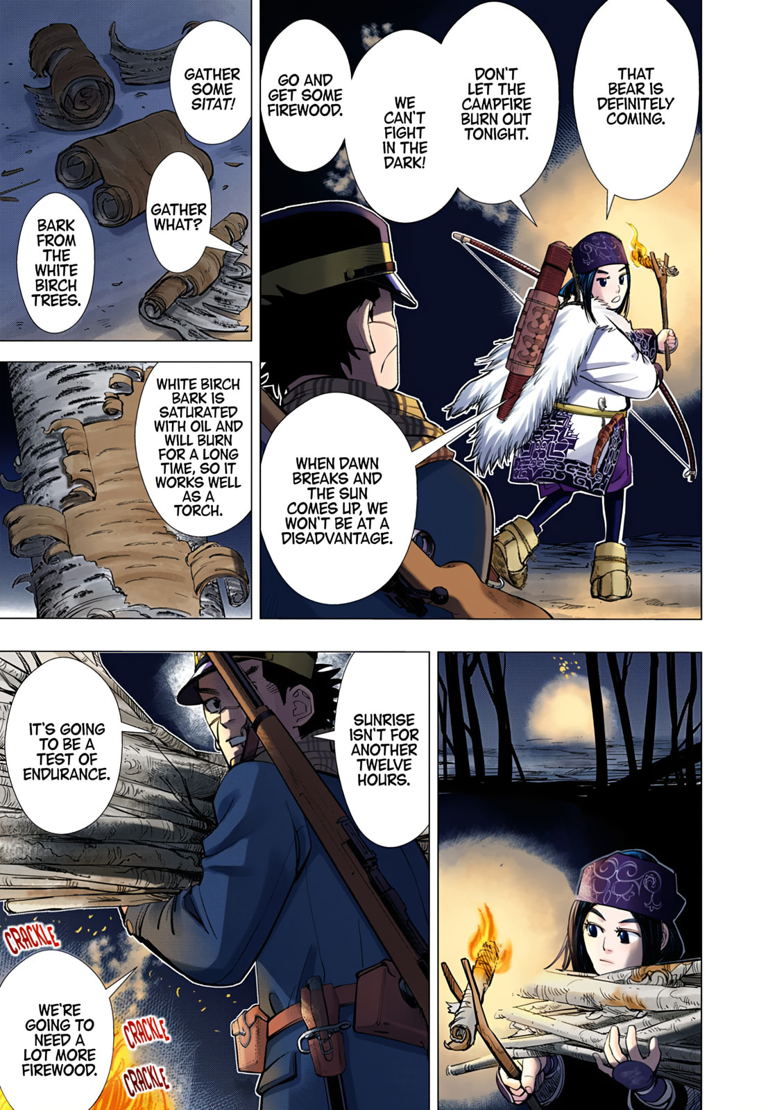 Golden Kamuy (Colored) Chapter 1 page 3 - 
