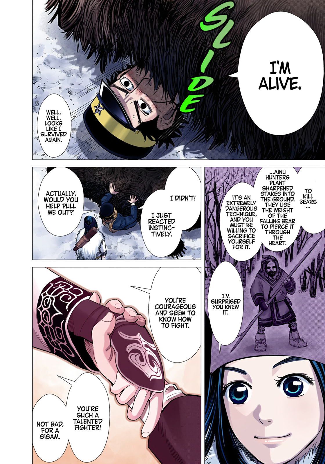 Golden Kamuy (Colored) Chapter 1 page 21 - 