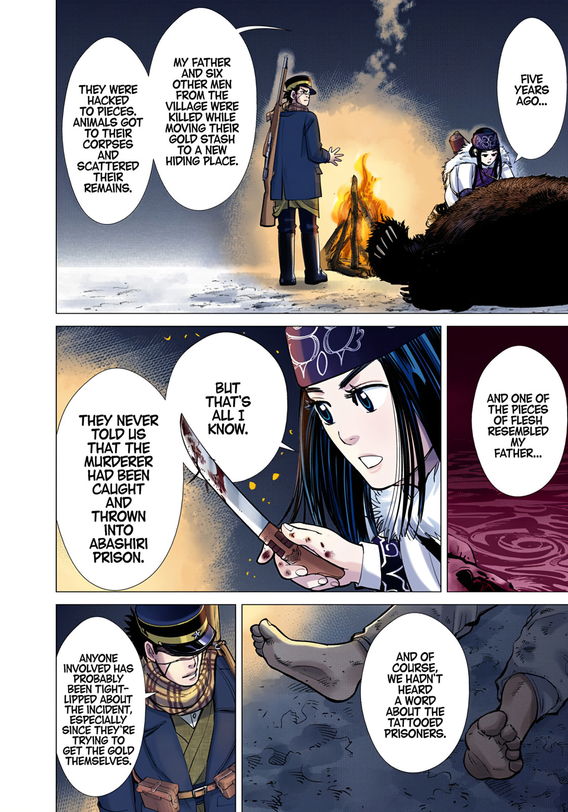 Golden Kamuy (Colored) Chapter 1 page 24 - 