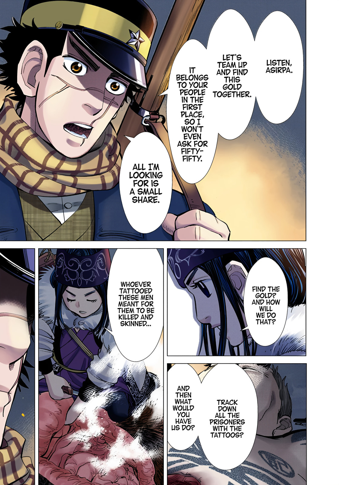 Golden Kamuy (Colored) Chapter 1 page 25 - 