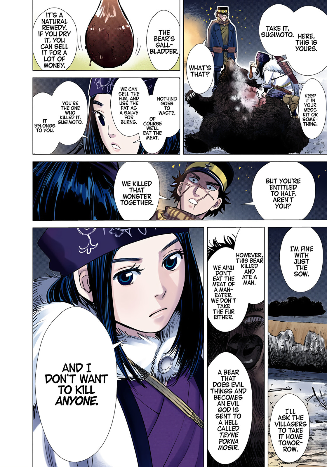 Golden Kamuy (Colored) Chapter 1 page 26 - 