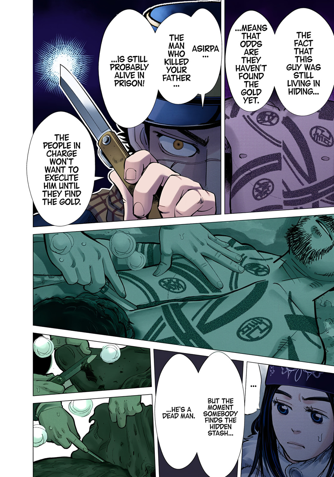 Golden Kamuy (Colored) Chapter 1 page 28 - 