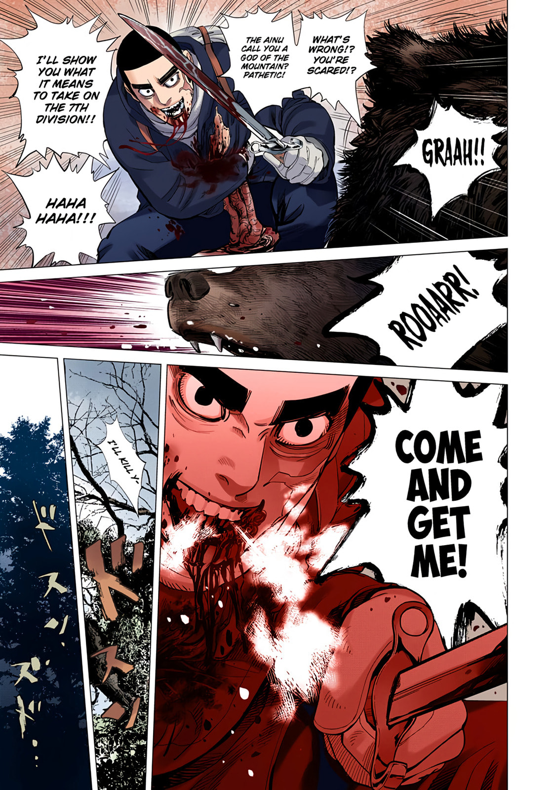 Golden Kamuy (Colored) Chapter 10 page 12 - 