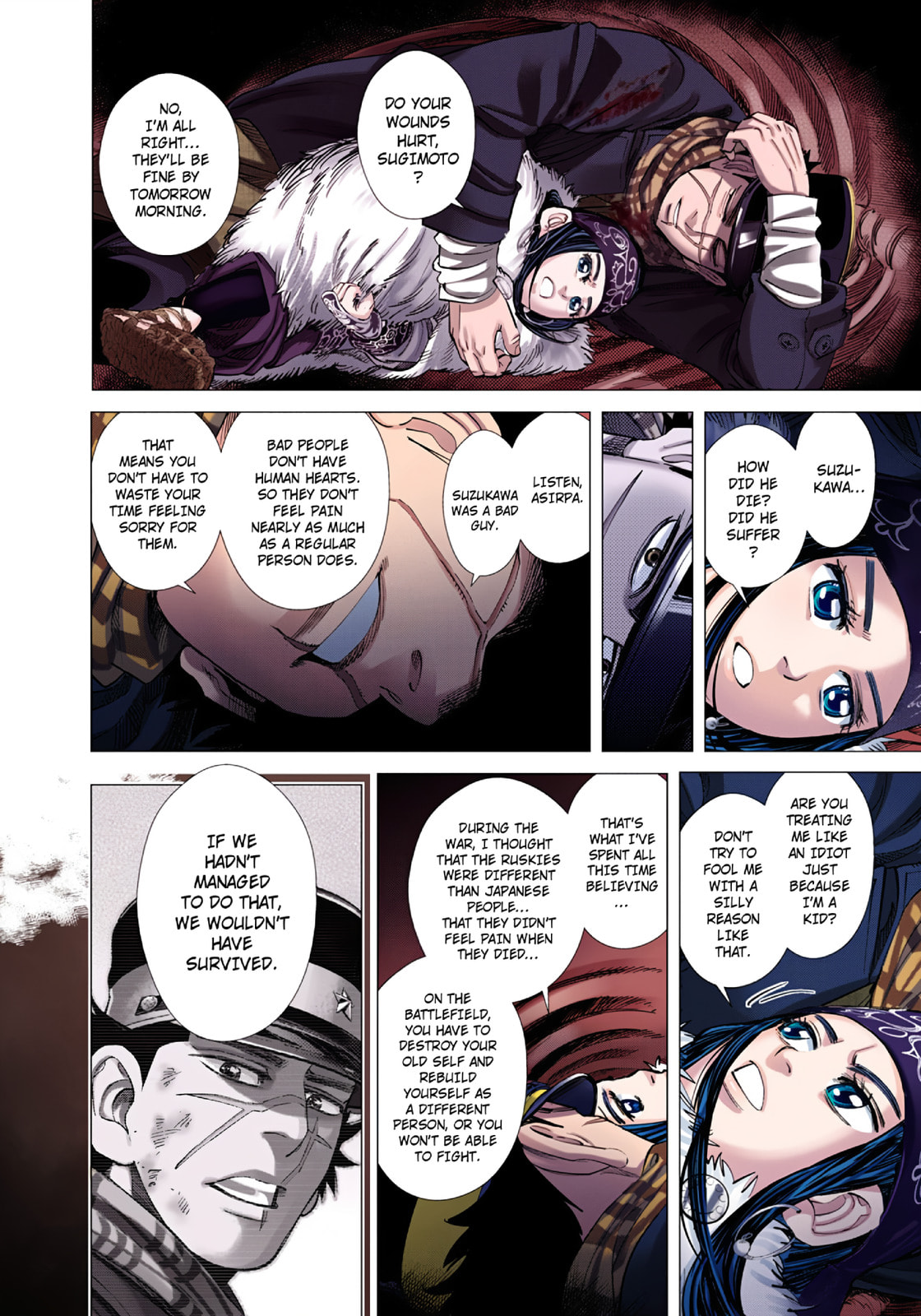 Golden Kamuy (Colored) Chapter 100 page 12 - 