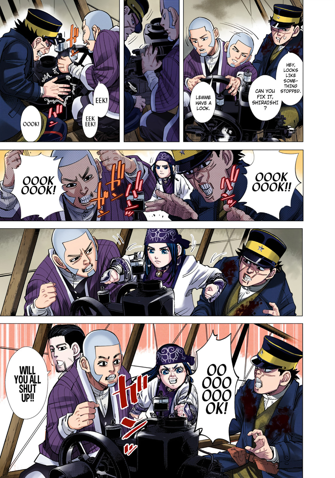 Golden Kamuy (Colored) Chapter 100 page 3 - 