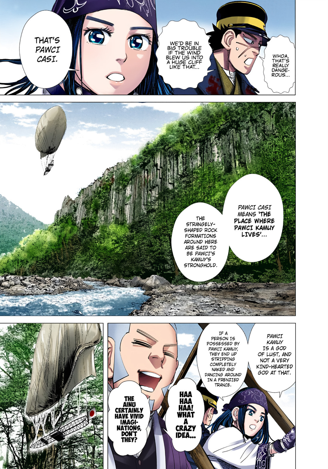 Golden Kamuy (Colored) Chapter 100 page 5 - 