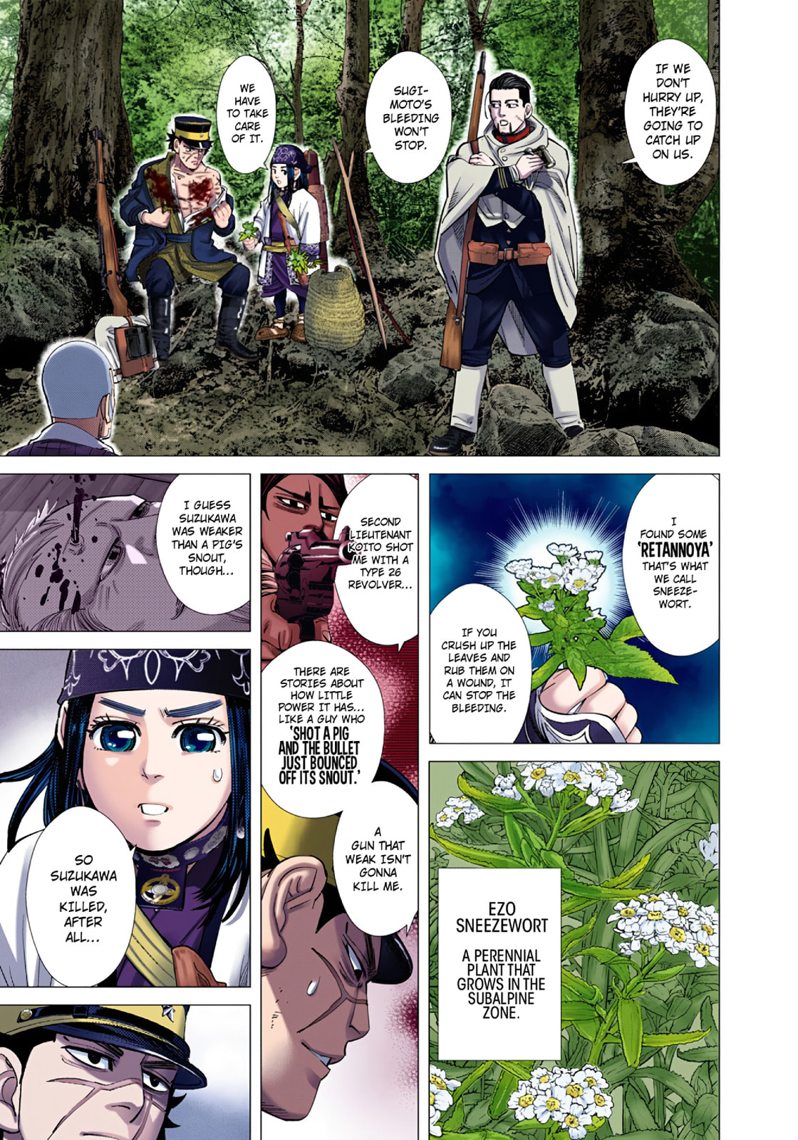 Golden Kamuy (Colored) Chapter 100 page 7 - 