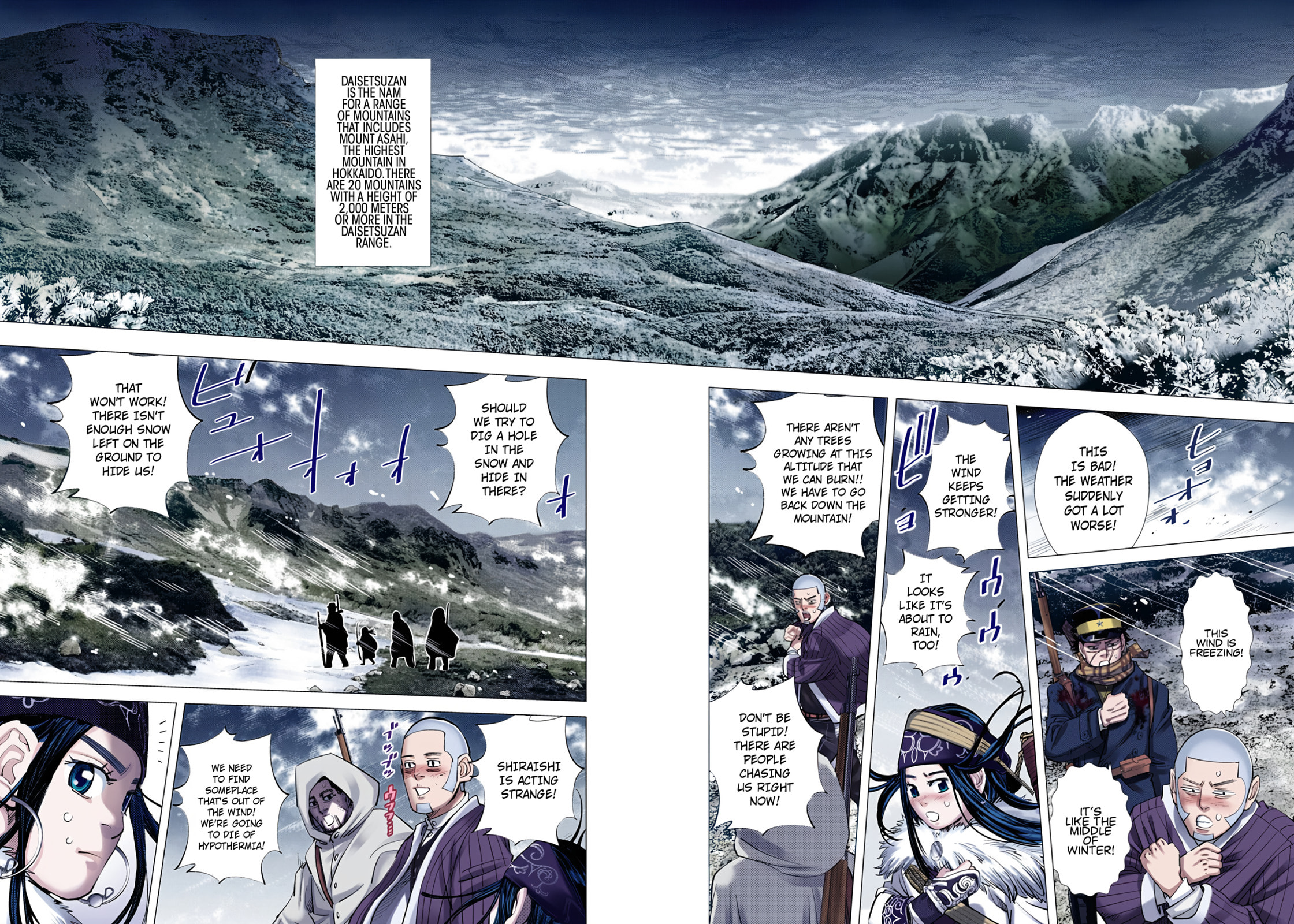 Golden Kamuy (Colored) Chapter 100 page 9 - 