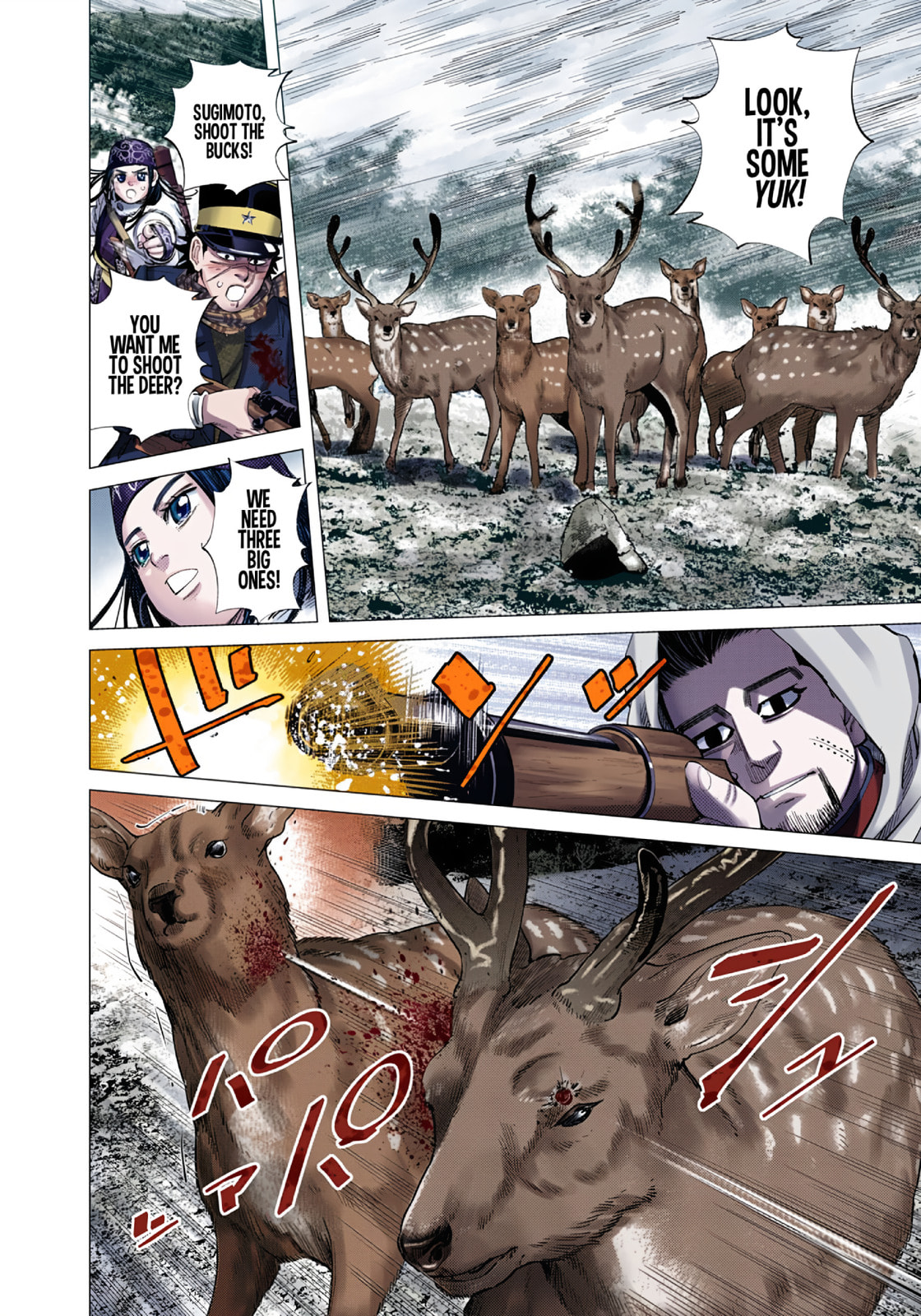 Golden Kamuy (Colored) Chapter 100 page 10 - 