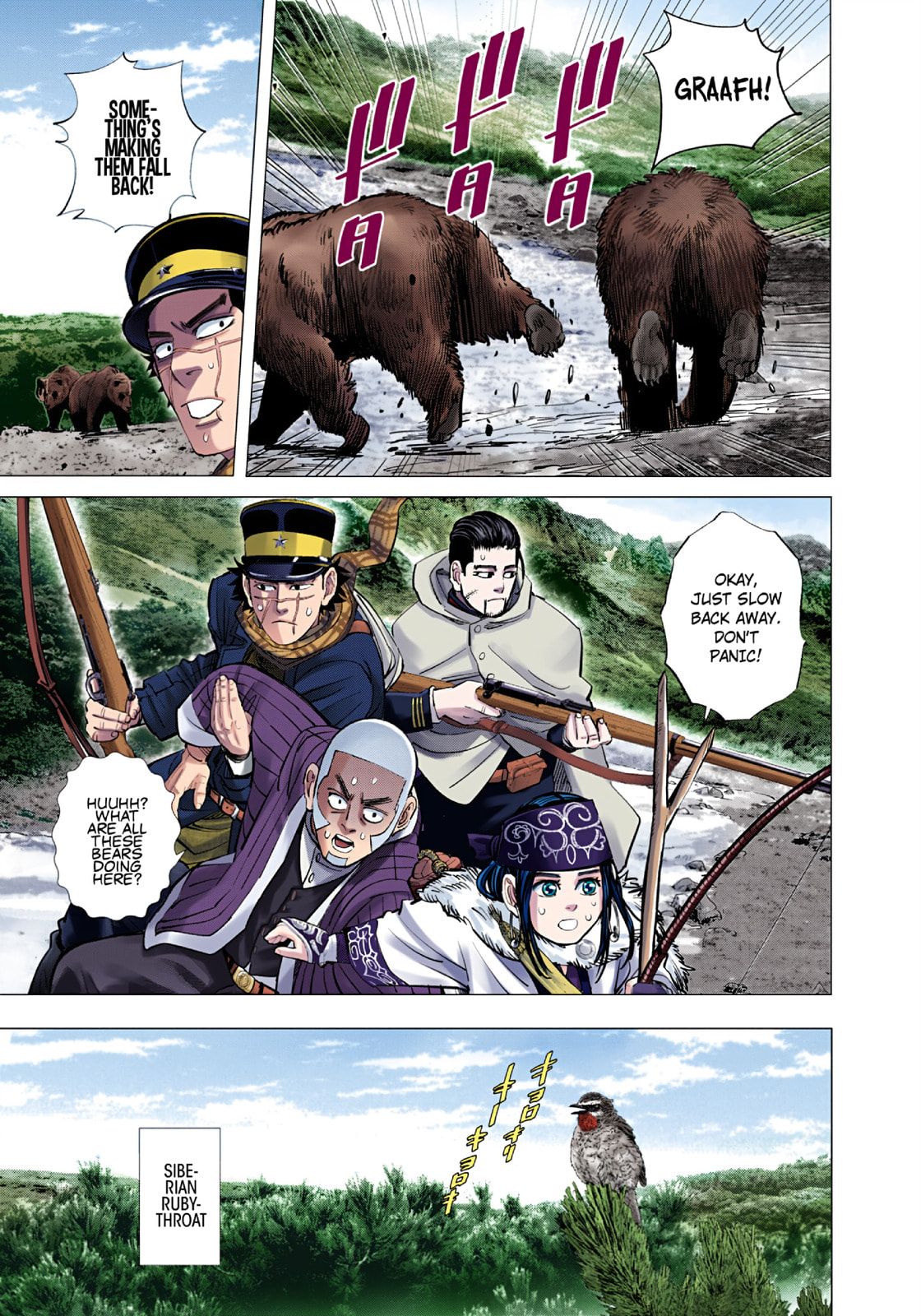 Golden Kamuy (Colored) Chapter 101 page 7 - 