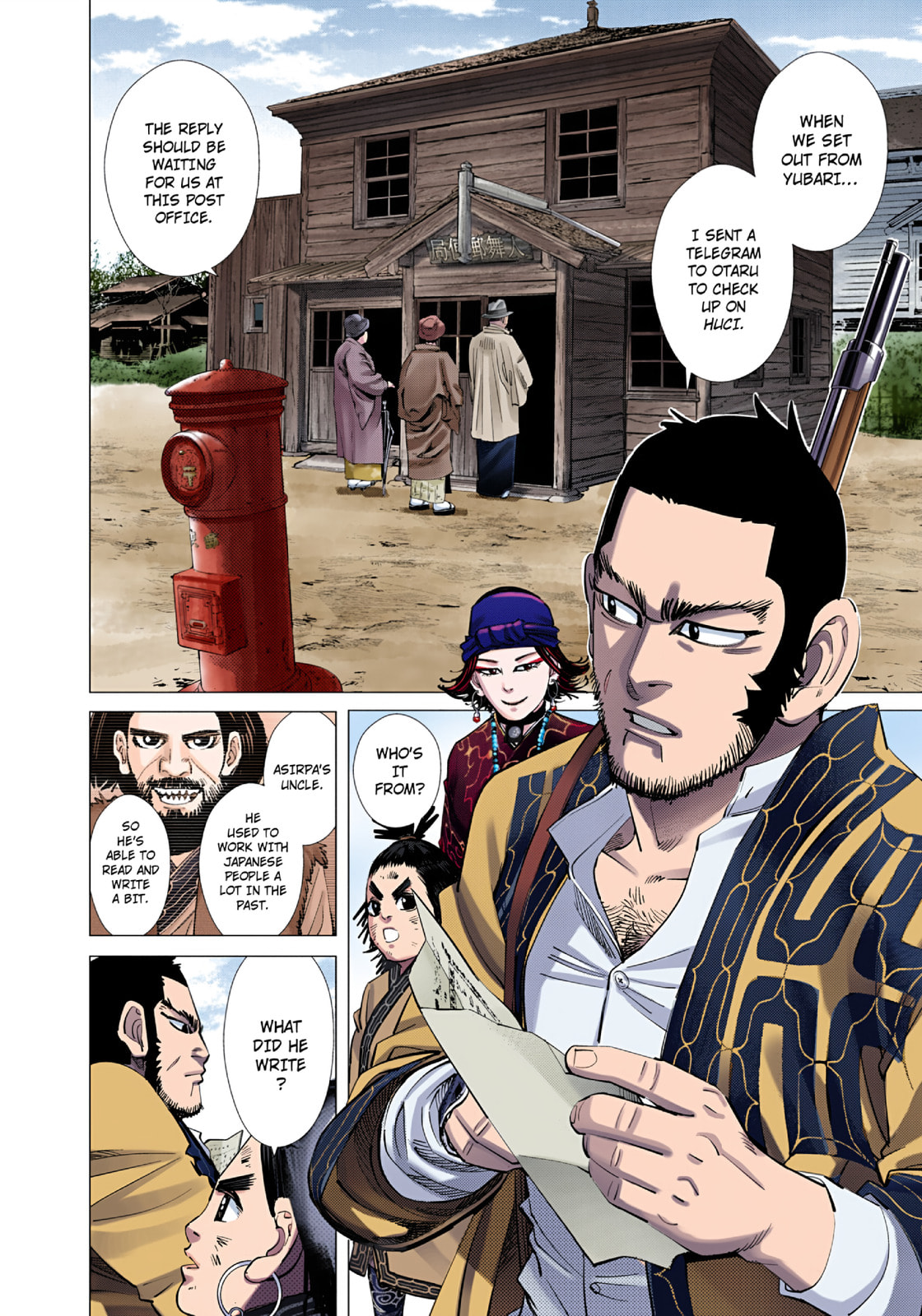 Golden Kamuy (Colored) Chapter 102 page 2 - 
