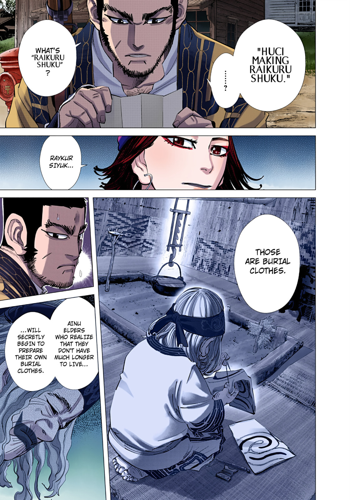 Golden Kamuy (Colored) Chapter 102 page 3 - 