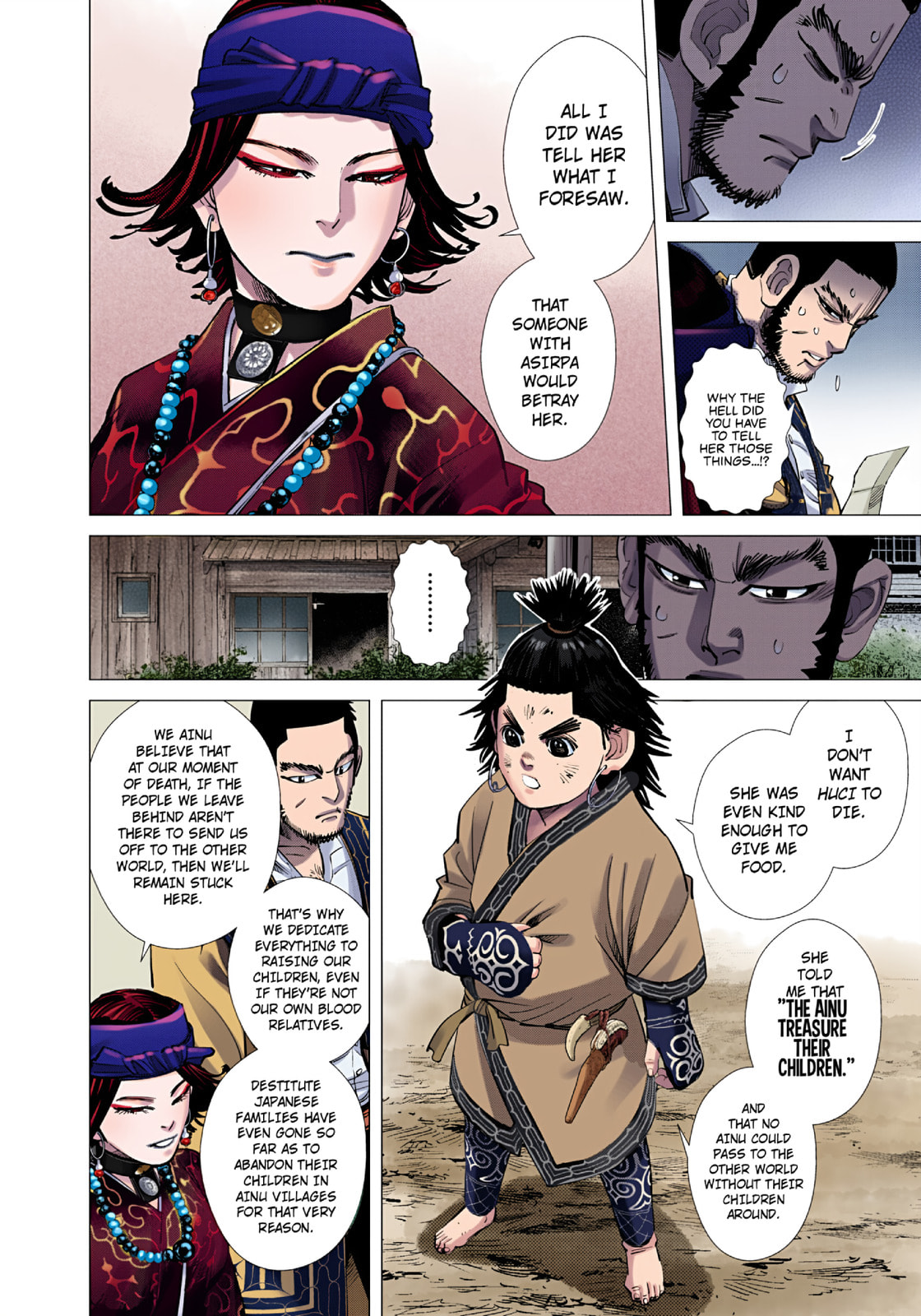 Golden Kamuy (Colored) Chapter 102 page 4 - 